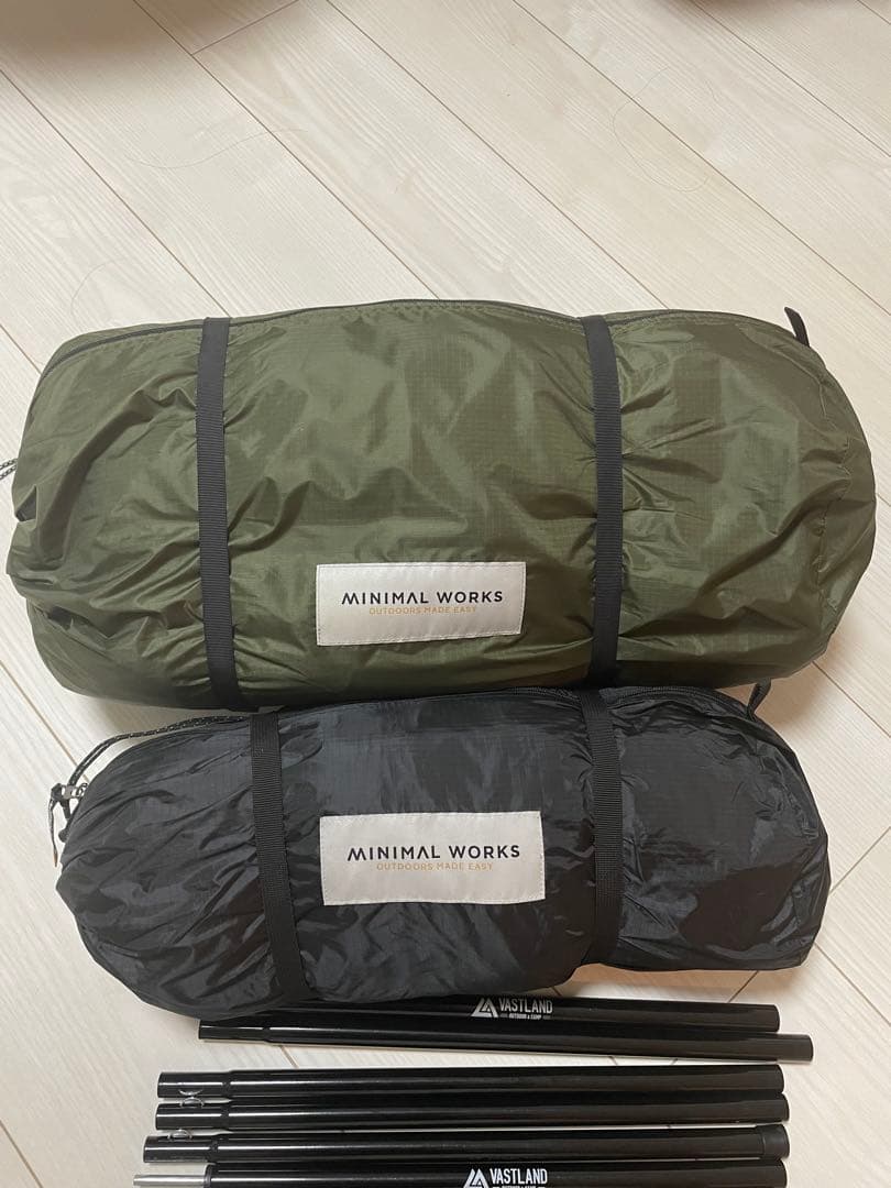 MINIMAL WORKS ジャックシェルタープラス　インナーテントポールセット