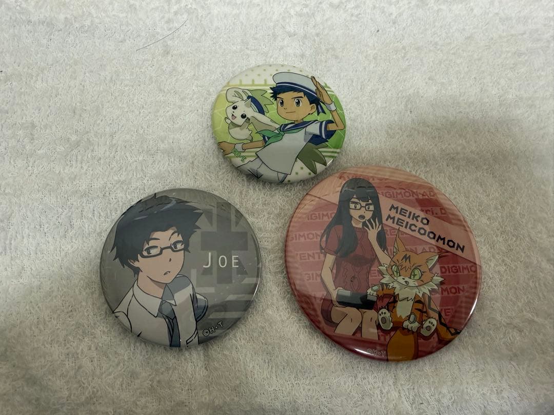 デジモン　缶バッジ　まとめ売り