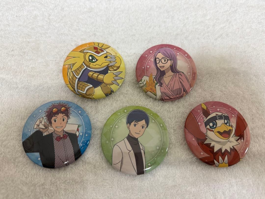 デジモン　缶バッジ　まとめ売り