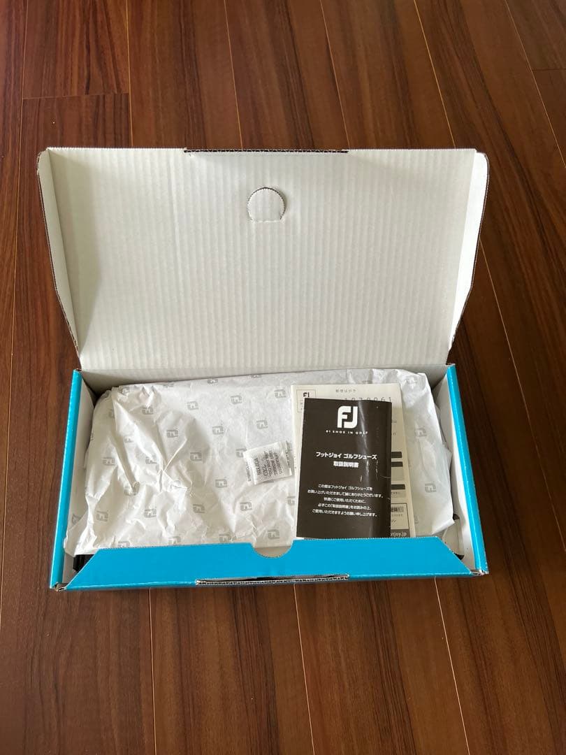 【新品】ゴルフシューズ FJフットジョイ ブラック 25.5㎝