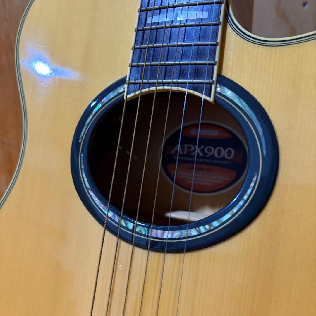 Yamaha APX900 アコースティックギター　ハードケース付