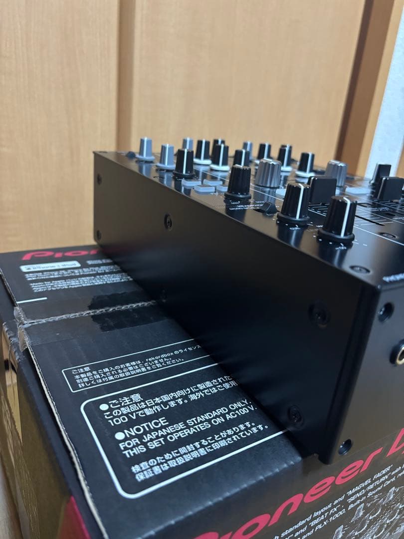 美品　Pioneer DJM-450 24年製　PCスタンド　RCAピン　セット