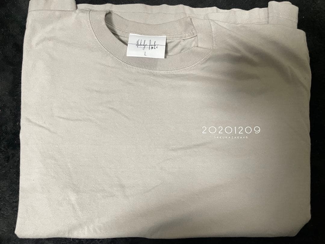 【値下げ交渉可】櫻坂46 年末宝くじ　藤吉夏鈴直筆サイン入りTシャツ&タオル