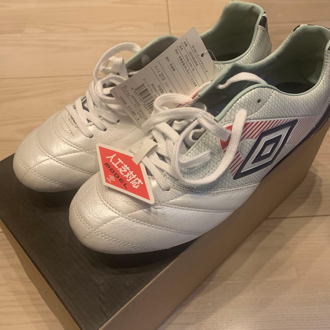 アクセレイター KL 27cm 新品未使用品タグ付き　天然皮革