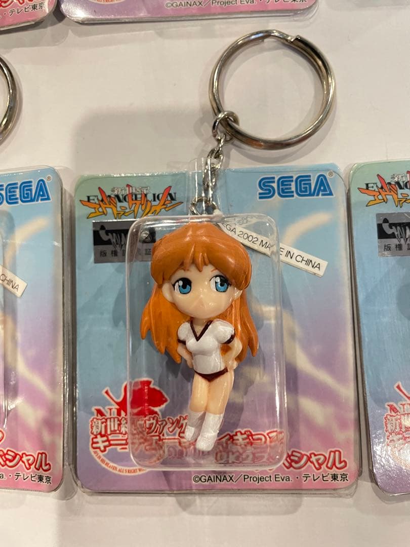 【新世紀エヴァンゲリオン】 キーチェーン フィギュア 2K2スペシャル 全10種