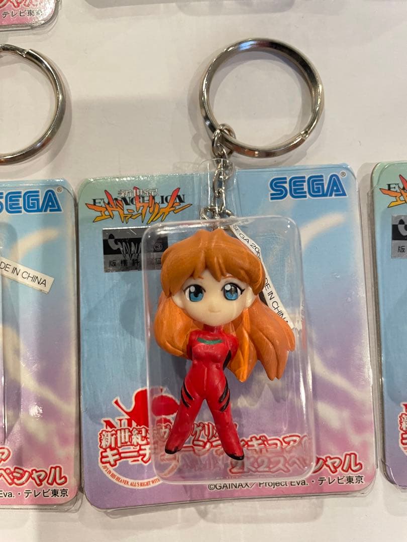 【新世紀エヴァンゲリオン】 キーチェーン フィギュア 2K2スペシャル 全10種