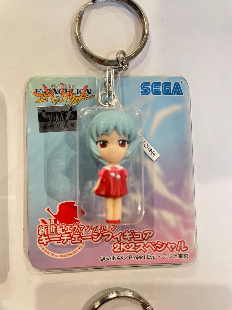【新世紀エヴァンゲリオン】 キーチェーン フィギュア 2K2スペシャル 全10種