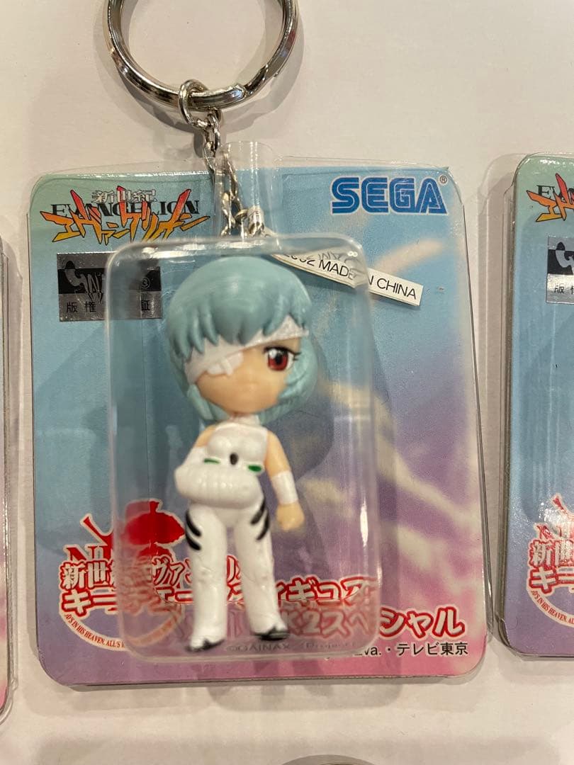 【新世紀エヴァンゲリオン】 キーチェーン フィギュア 2K2スペシャル 全10種