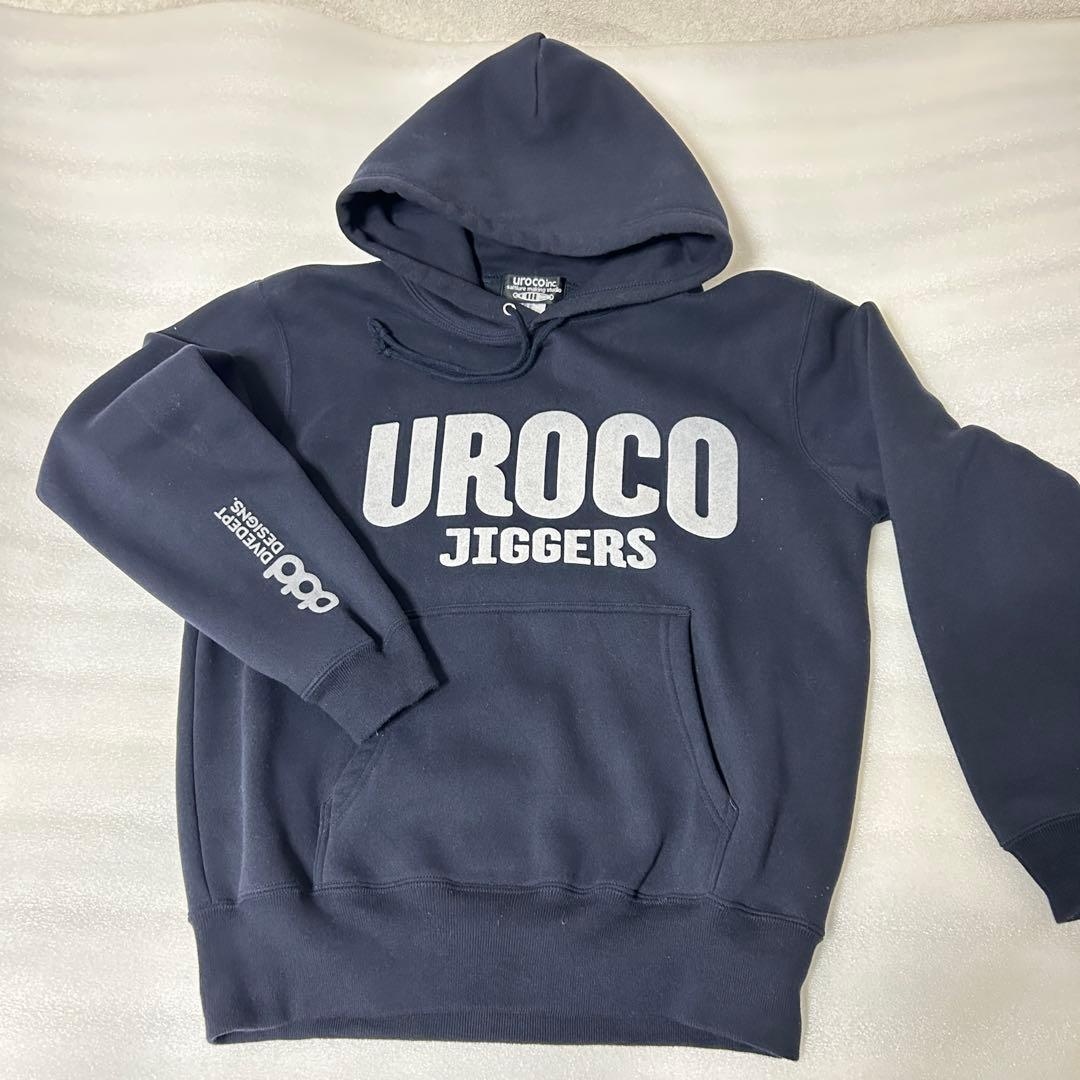 ウロコジガーズ パーカー ネイビー 限定 ウロコジグ UROCO JIGGERS