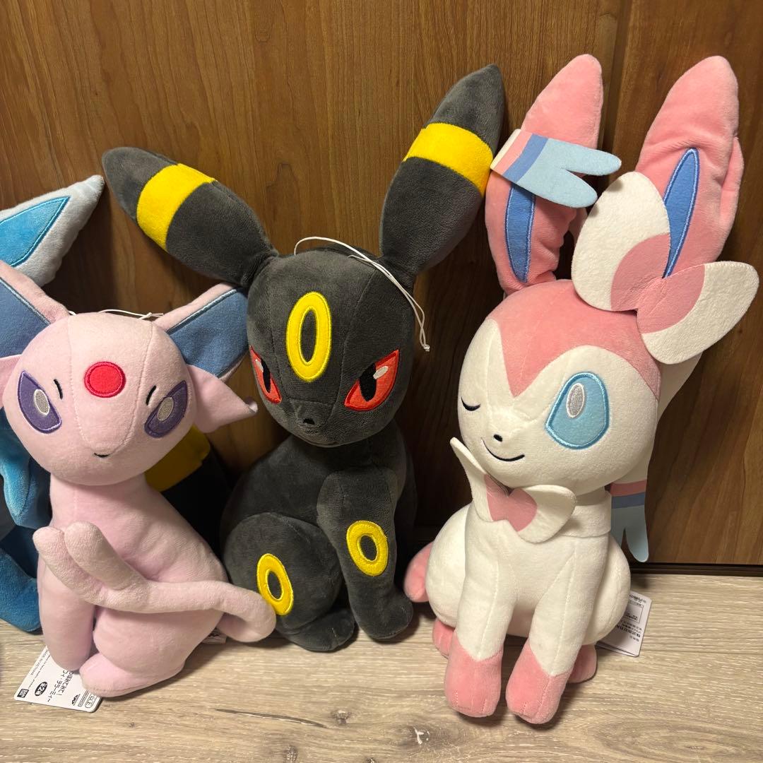 ポケモン　ブイズ　ぬいぐるみ　セット
