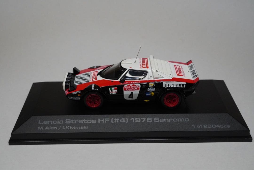 HPI1/43ランチアストラトスHF（#4）1978サンレモ