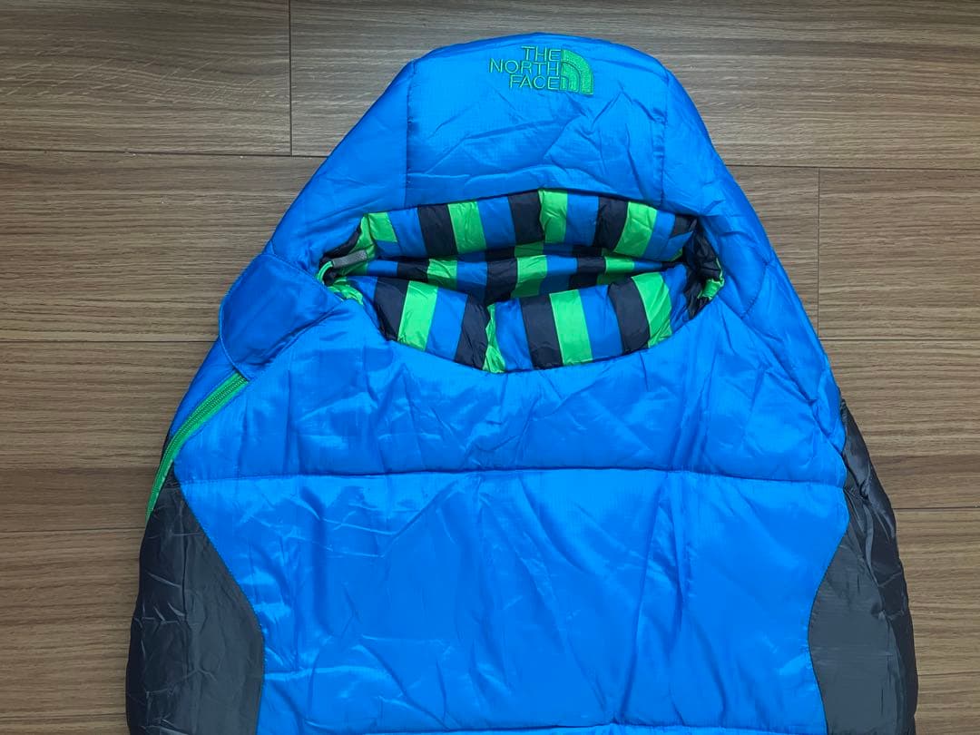 【未使用】THE NORTH FACE シュラフ 寝袋 キッズ用 収納袋あり