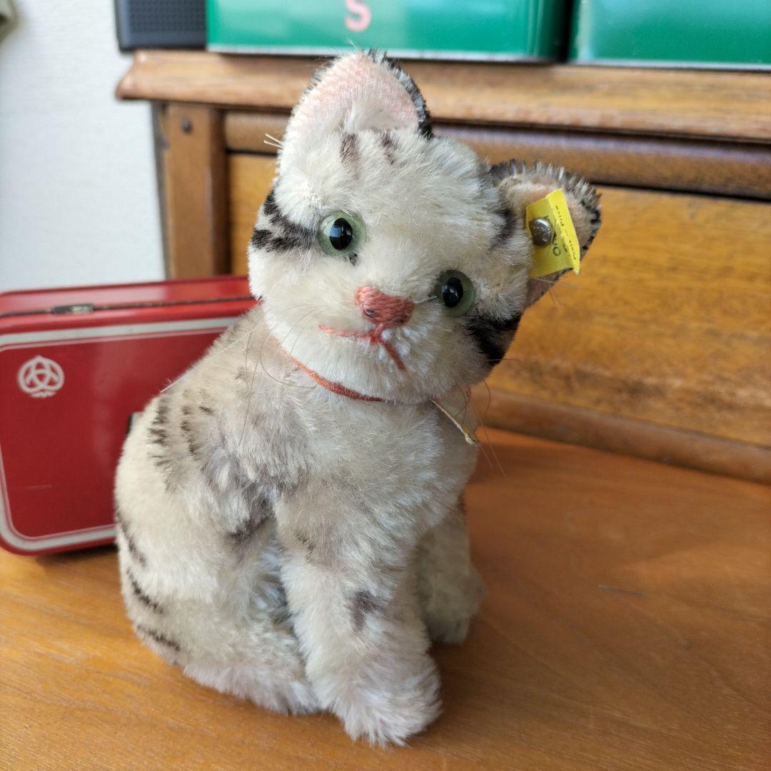 ビンテージ　シュタイフ　Susi キャット　猫