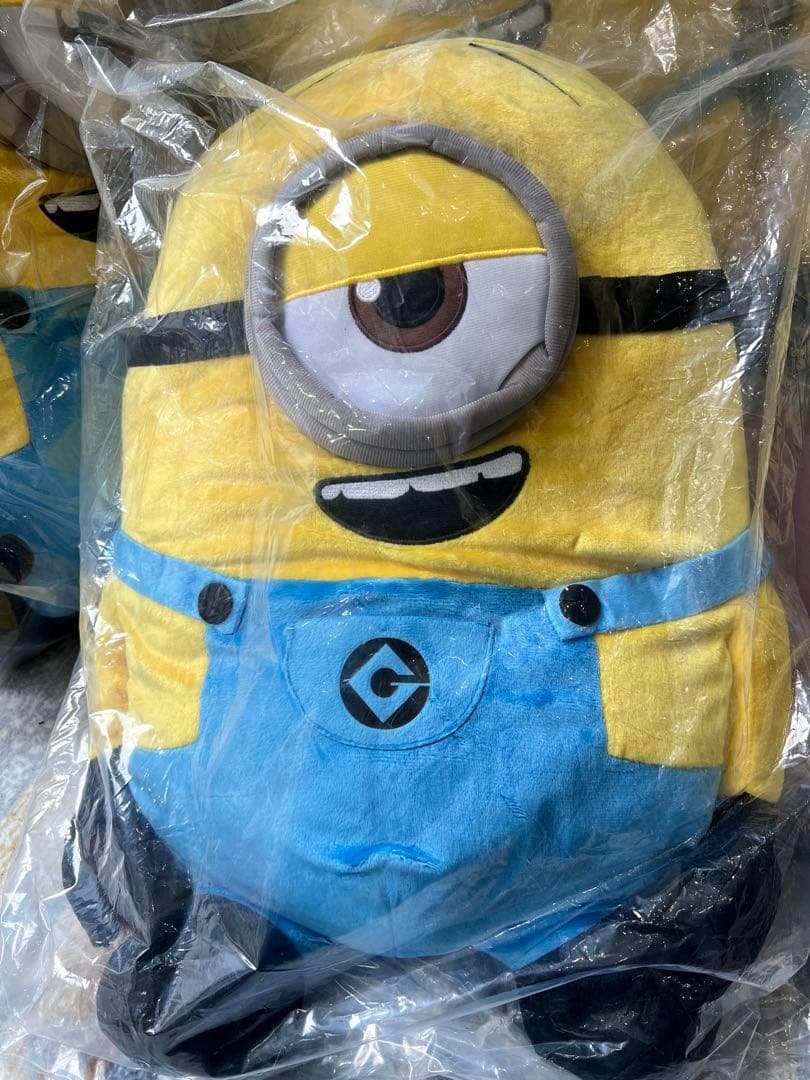 10個★ミニオンズ ミニオン 特大ビッグぬいぐるみ ボブ スチュアート60cm