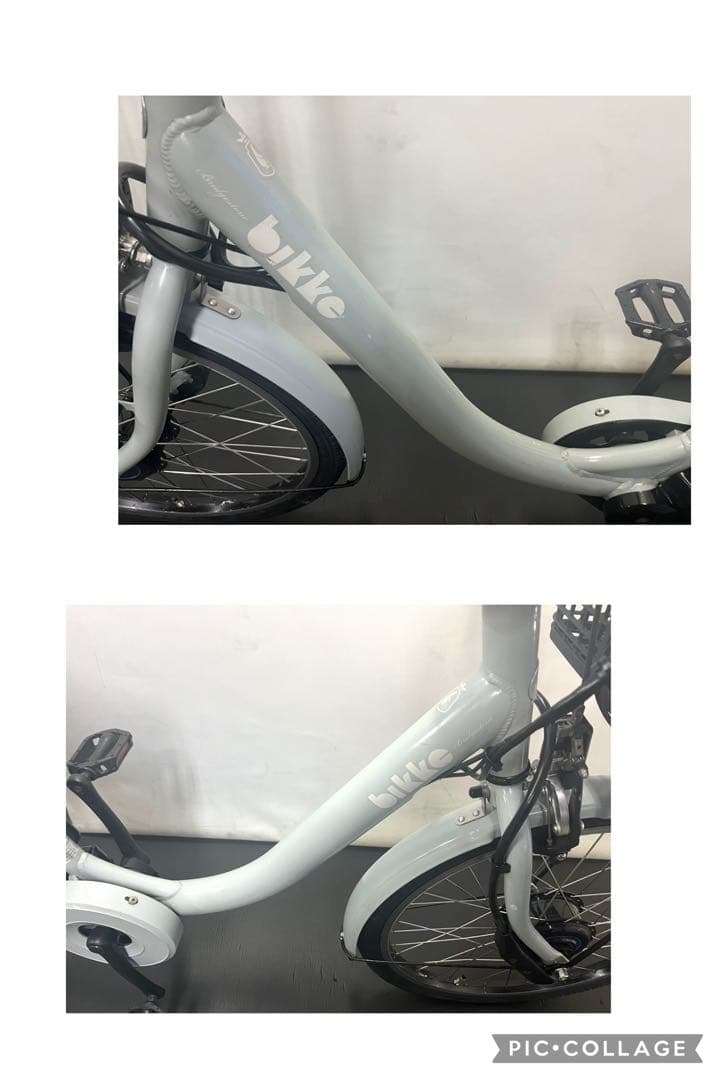 1年保証 新型　ブリヂストン　ビッケモブ　24インチ　大容量　電動アシスト自転車