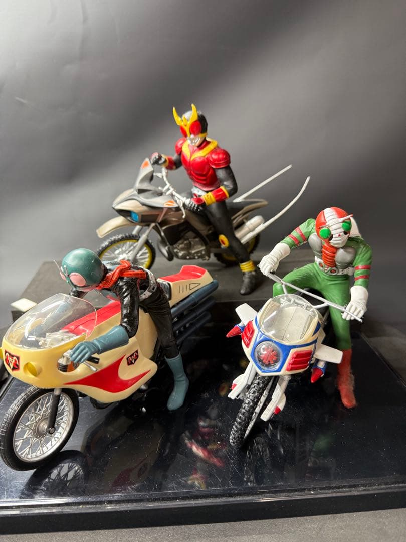 バンプレスト 仮面ライダー バイクフィギュア