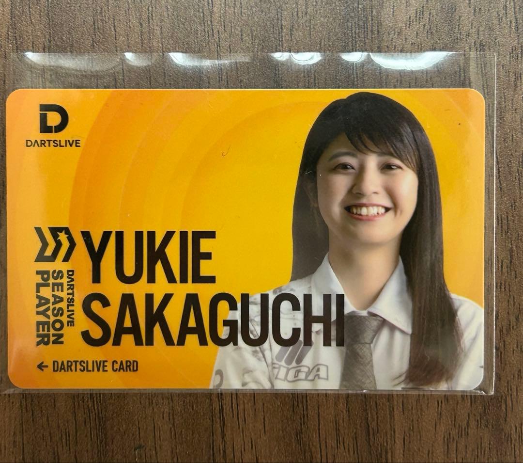 ダーツライブカード　坂口優希恵