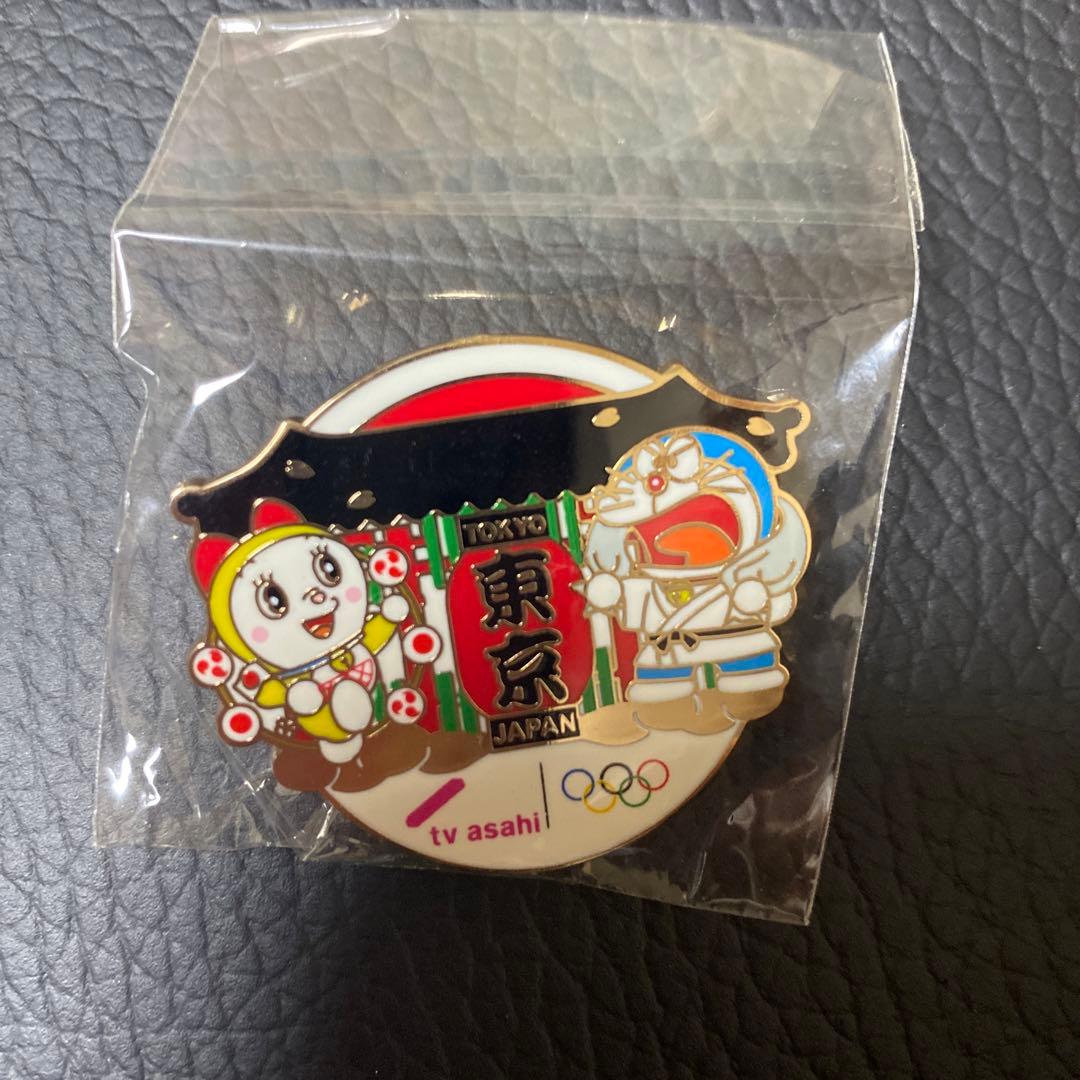 【非売品】東京五輪ドラえもんピンバッジ