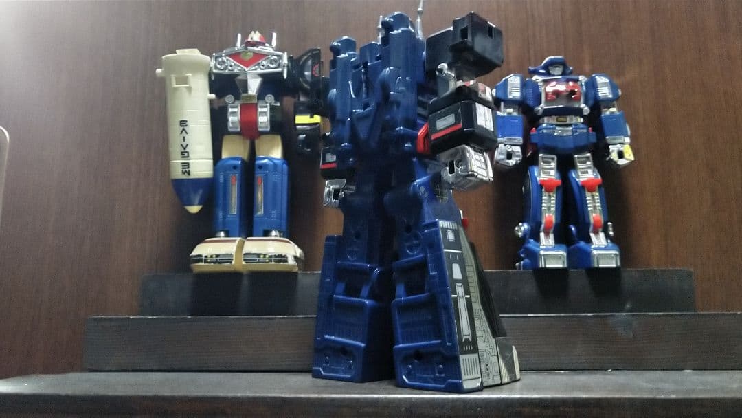 【バンダイ】プラデラ★電磁戦隊メガレンジャー★サーフィンしようぜセット★ミニプラ