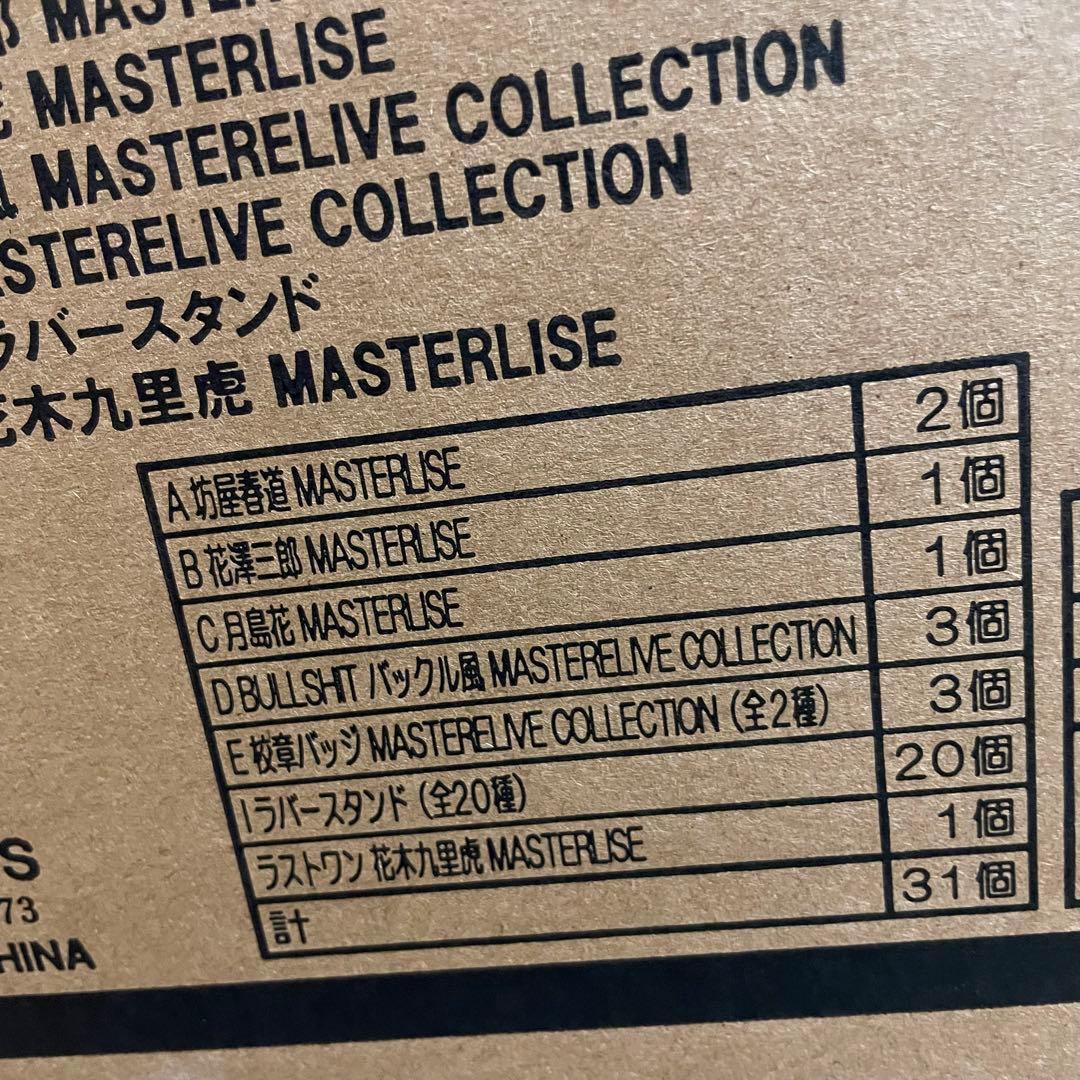 1ロット81点一番くじクローズ&WORSTさすらいの鴉たち販促物くじ券フィギュア