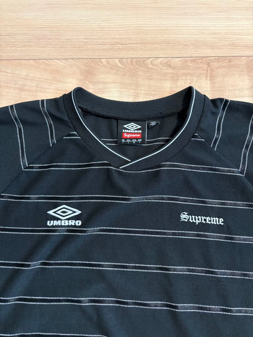 ウェア Supreme Umbro Stripe Soccer Jersey XL