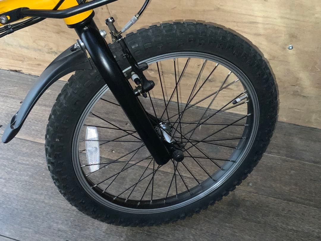 引取12.3万　電動アシスト自転車 黄 BE-ELZ034Y 20インチ