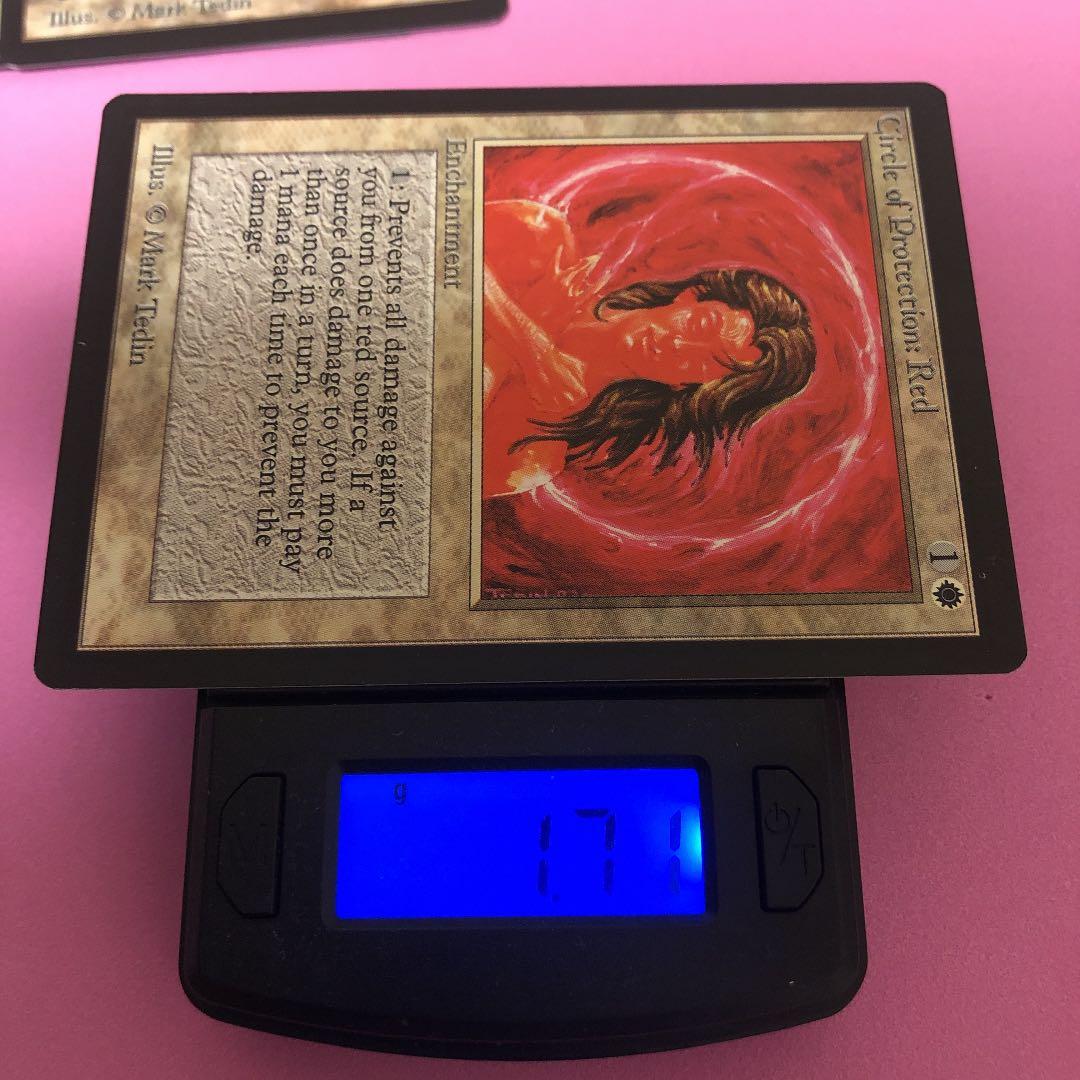 MTG 赤の防御円/Circle of Protection: Red β