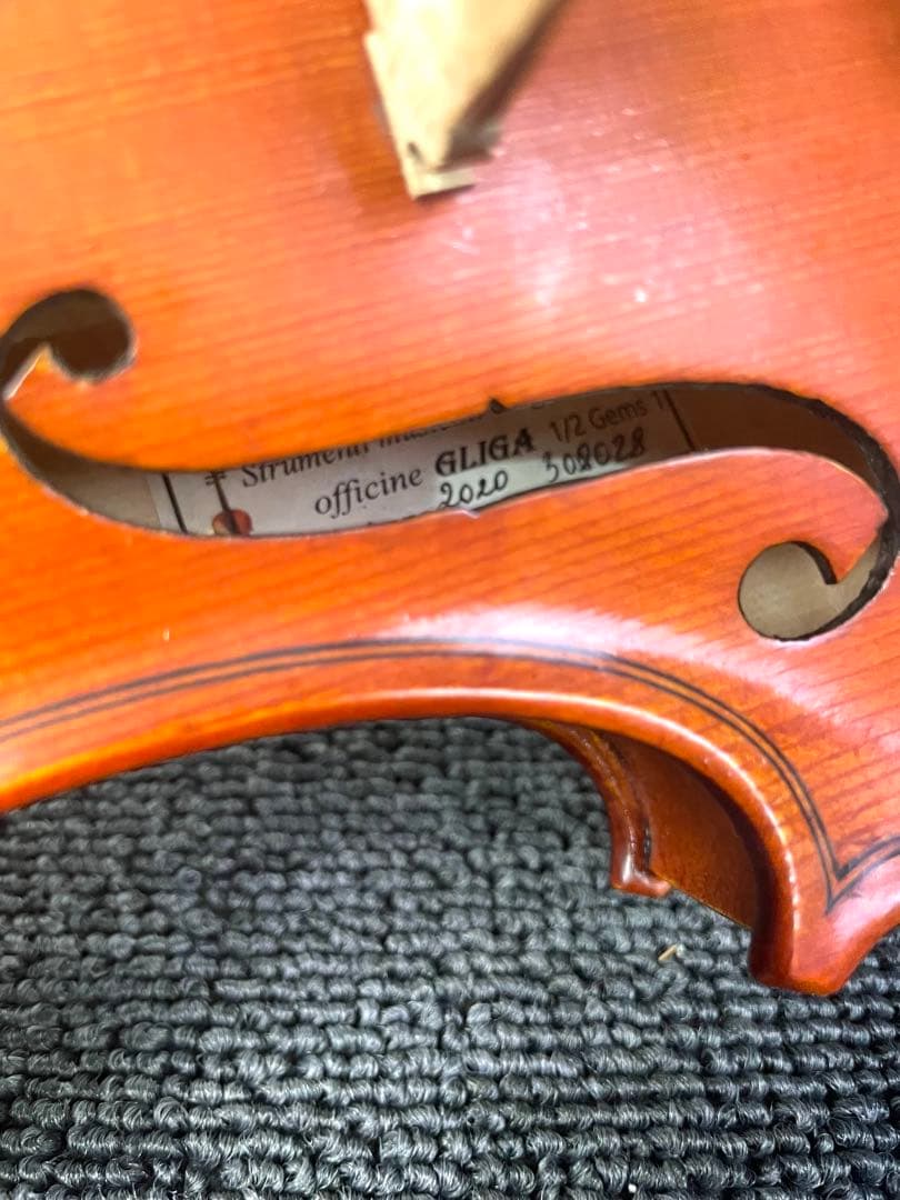 Gliga Gems 1/2 2020年製 バイオリン 虎杢 Seorzando