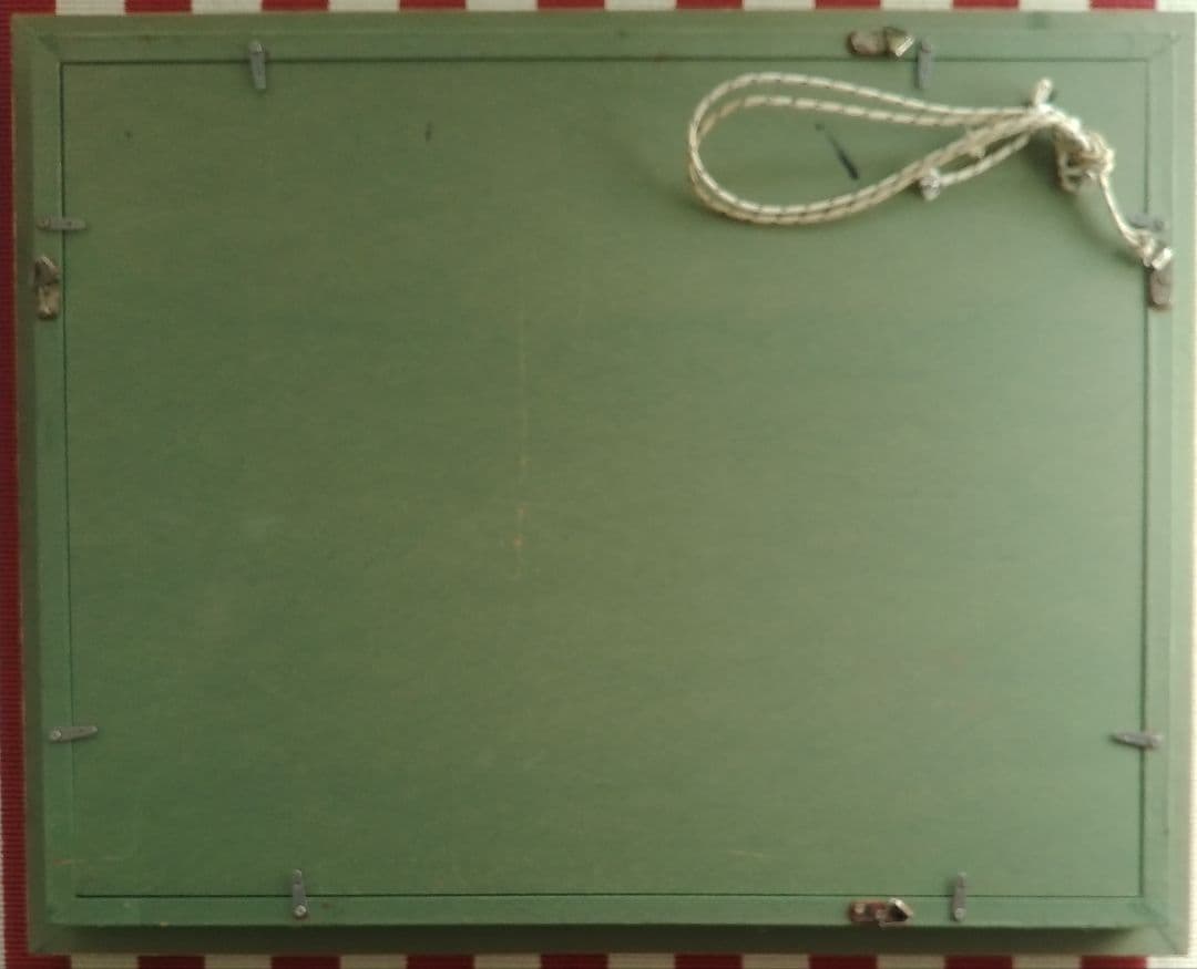 韓国著名画家の肉筆油彩画