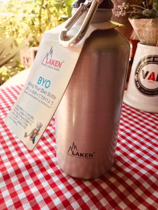 VAN JACKETラーケン社コラボのアルミボトル新品未使用、大変貴重！