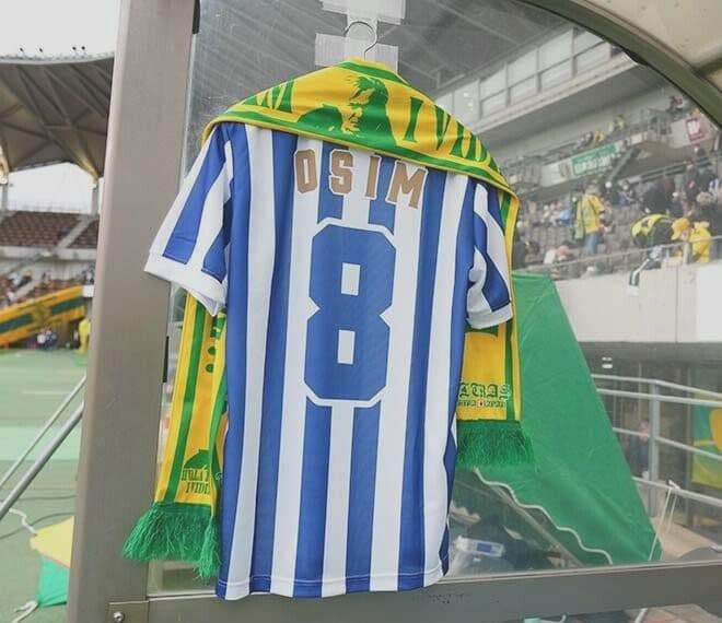 【新品未開封】ジェフ千葉 イビチャ・オシム 選手時代 復刻シャツ XLサイズ