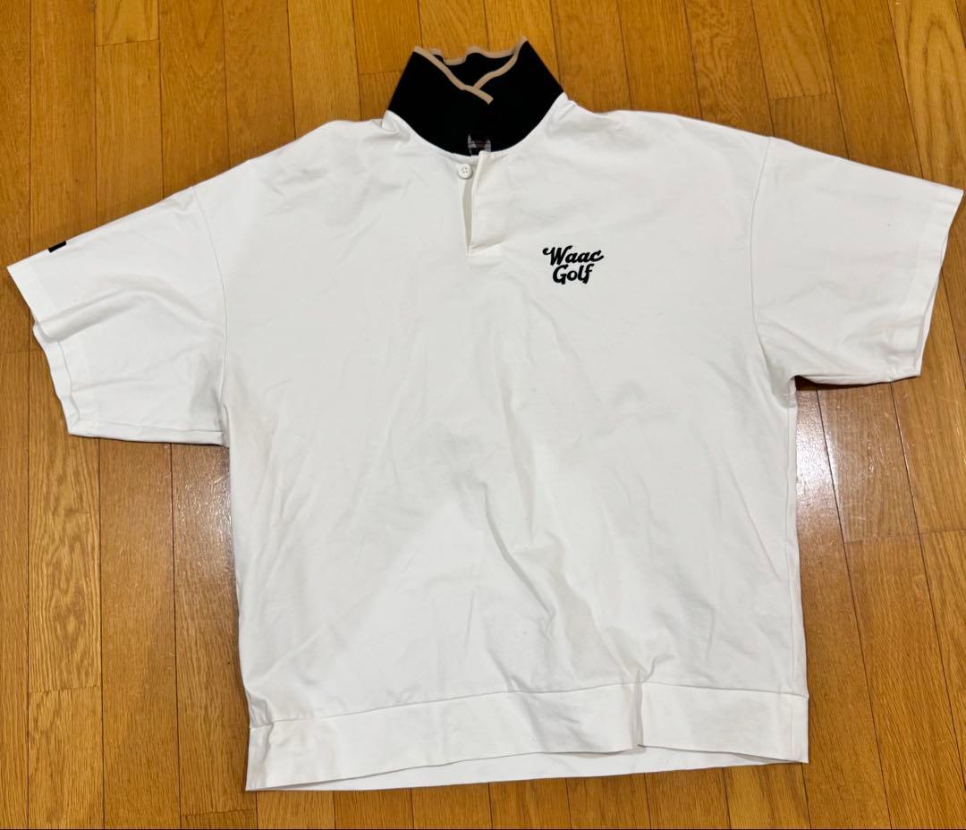 WAAC ワック　ライトストレッチポンチポロシャツ 2025 ホワイト
