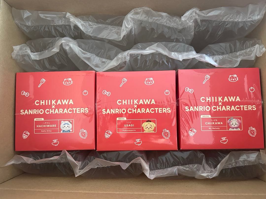 ちいかわ kiramekko ちいかわ　ハチワレ　うさぎ　3点セット
