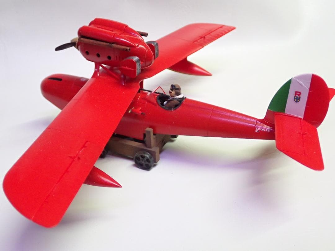 ファインモールド製1/48　サボイアS.21試作戦闘飛行艇　紅の豚