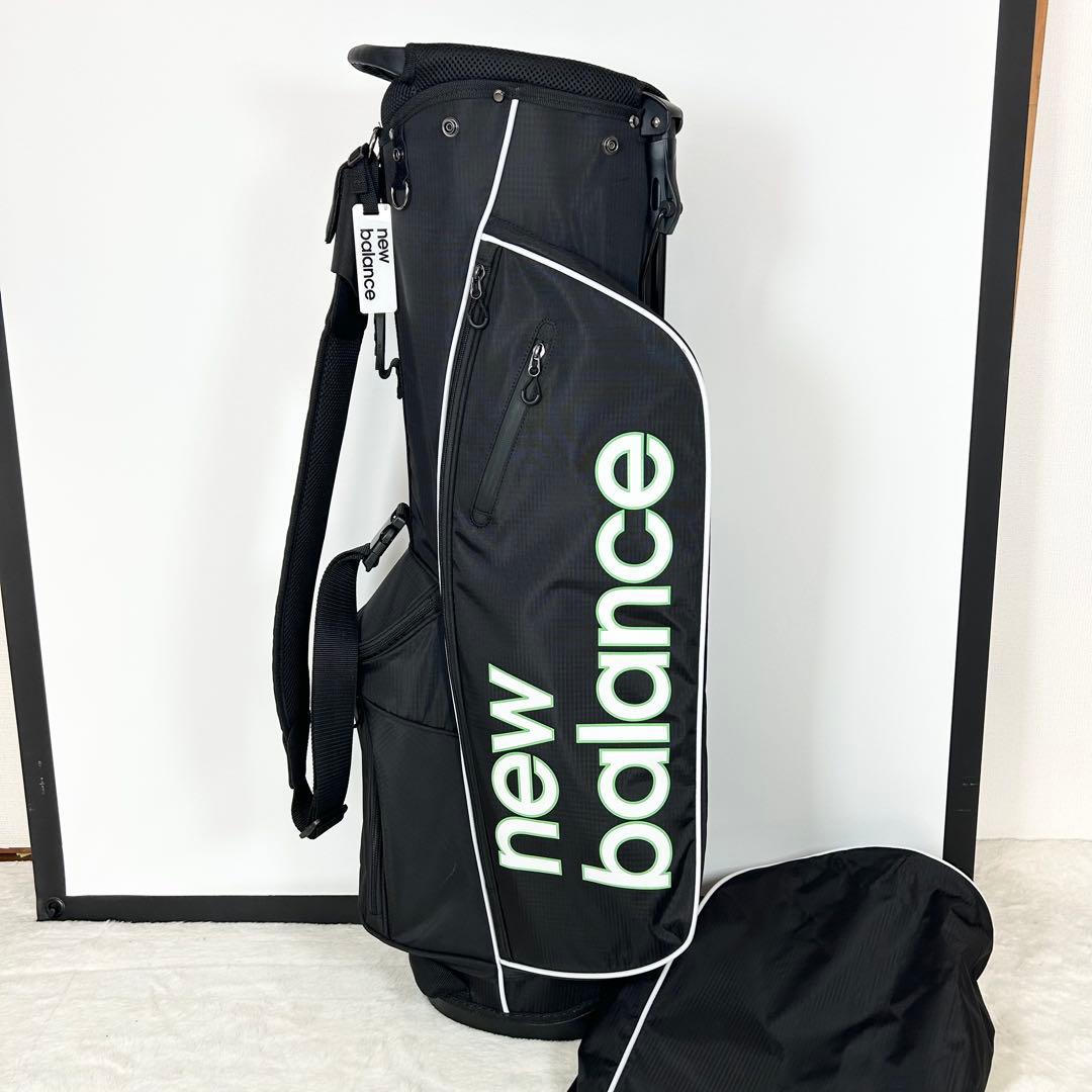 極美品❗️ニューバランス　リップストップ 軽量 ハーフキャディバッグ 7.5型