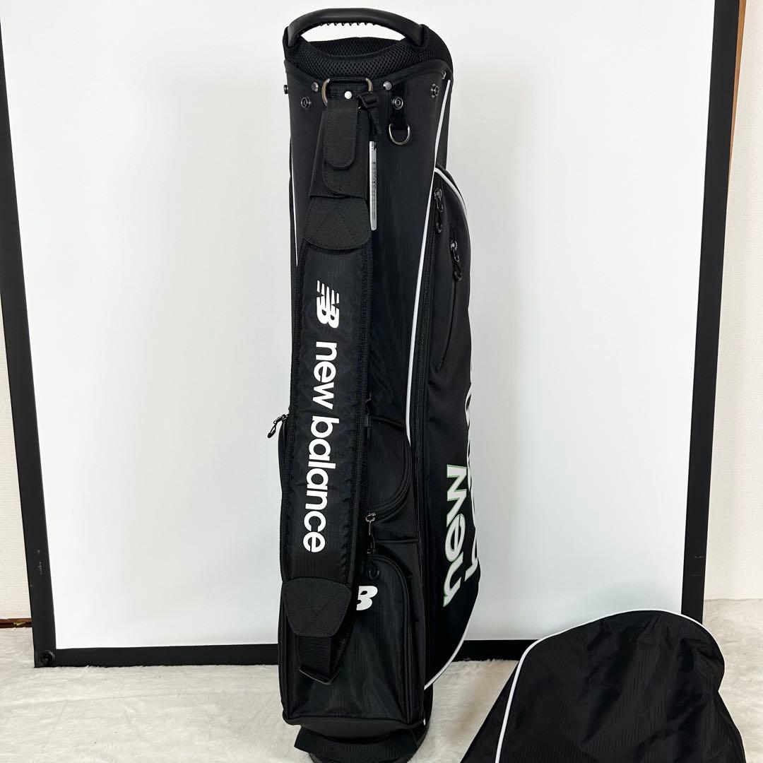 極美品❗️ニューバランス　リップストップ 軽量 ハーフキャディバッグ 7.5型