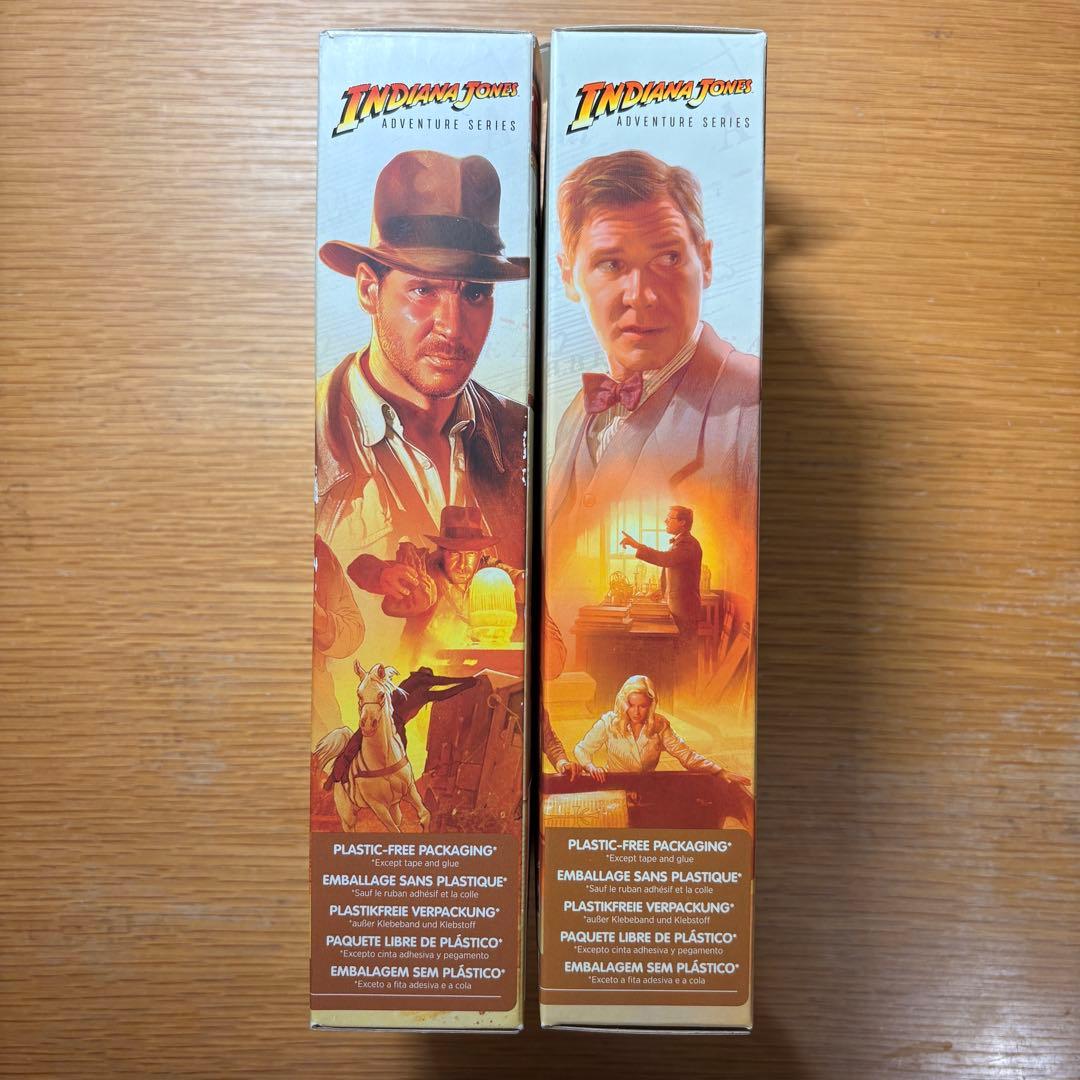 【本体美品】【付属品あり】インディ•ジョーンズ ハズブロ フィギュア 二個セット