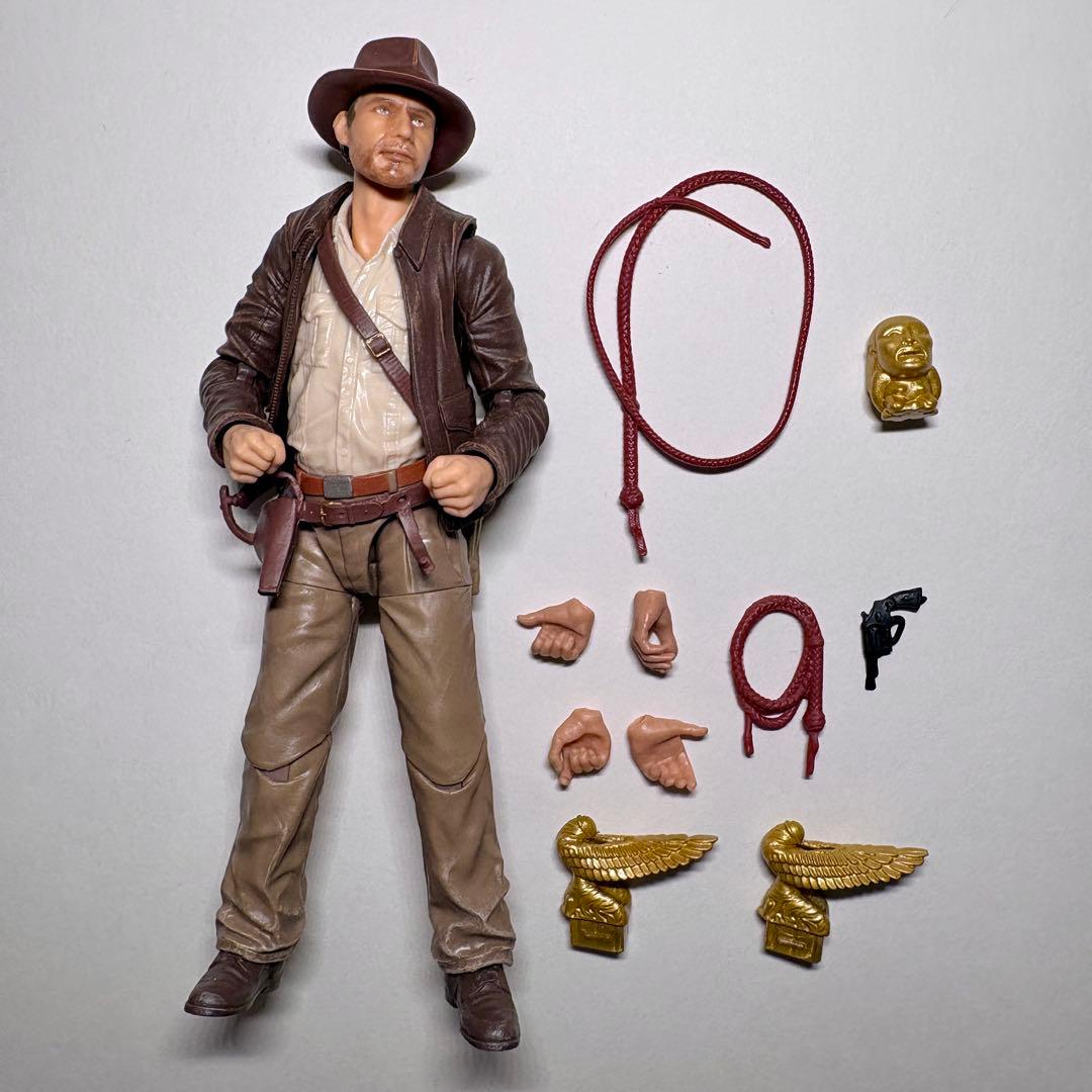 【本体美品】【付属品あり】インディ•ジョーンズ ハズブロ フィギュア 二個セット