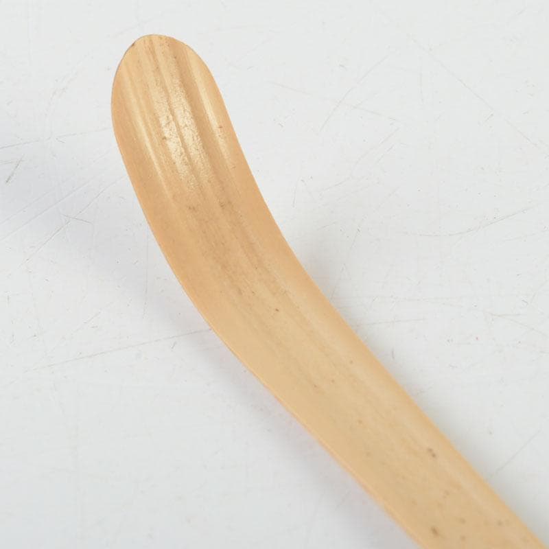 茶道具　淡完作　茶杓　銘「和心」　前大徳　福本積應書付　共筒共箱　V　9800