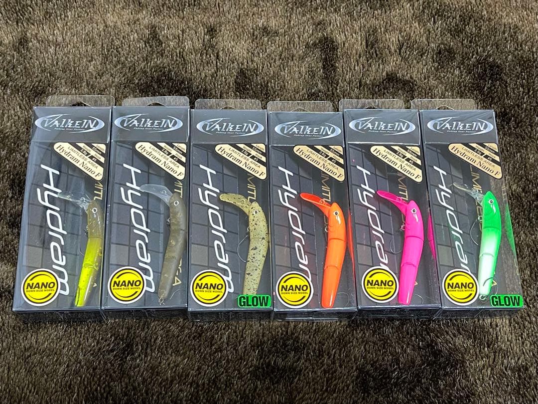 ヴァルケイン ValkeIN 人気プラグ ハイドラム ナノ F 6色セット