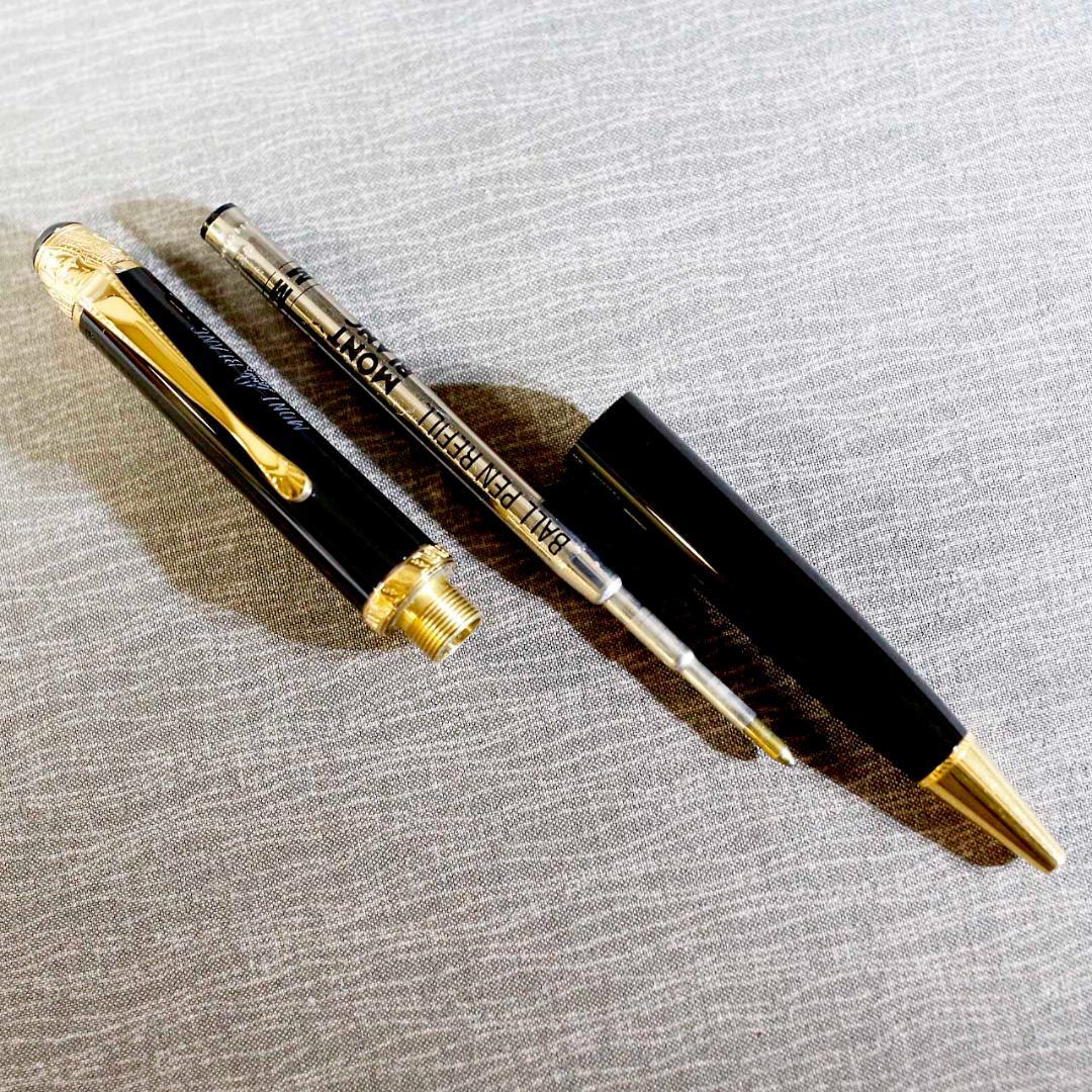 【美品 送料込み】モンブラン ボールペン ボルテール 作家シリーズ １９９５年