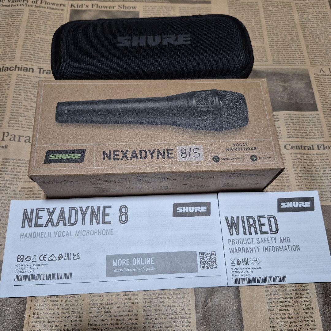 【購入依頼者】SHURE NEXADYNE 8/S ダイナミックマイク