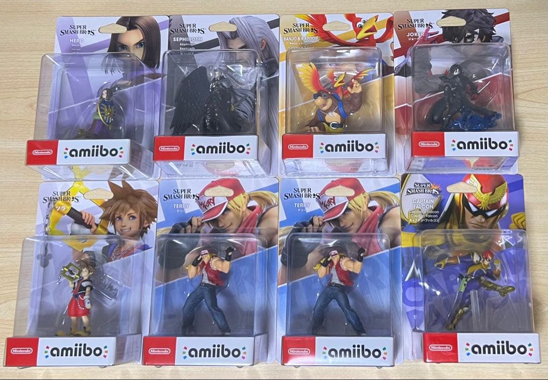 【新品】amiiboまとめ売り8点