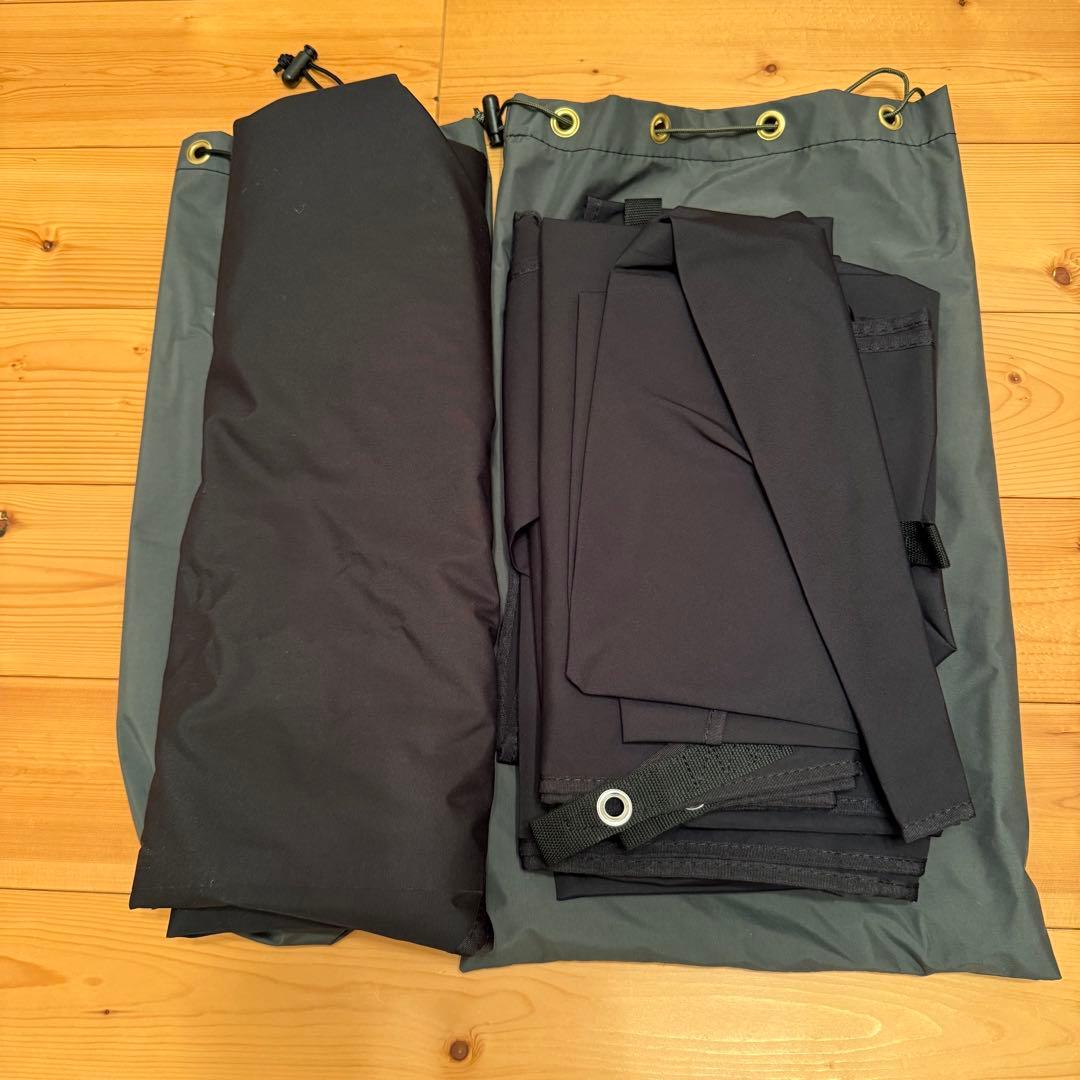 【美品】telo tarp looks本体＋evo ブラック
