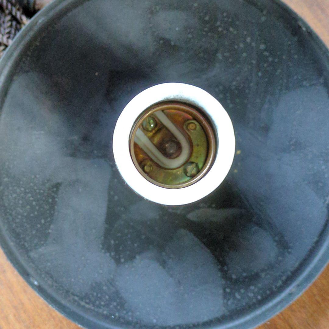 迎賓館　大正ロマン◆照明 ペンダントライト アンティーク　乳白 ランプ　電笠