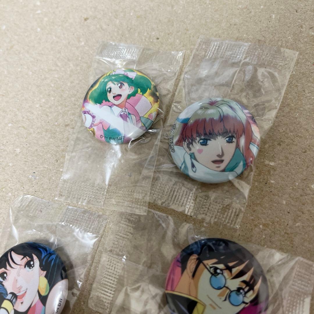 超時空遊園地マクロス⭐︎スタンプラリーの缶バッジ