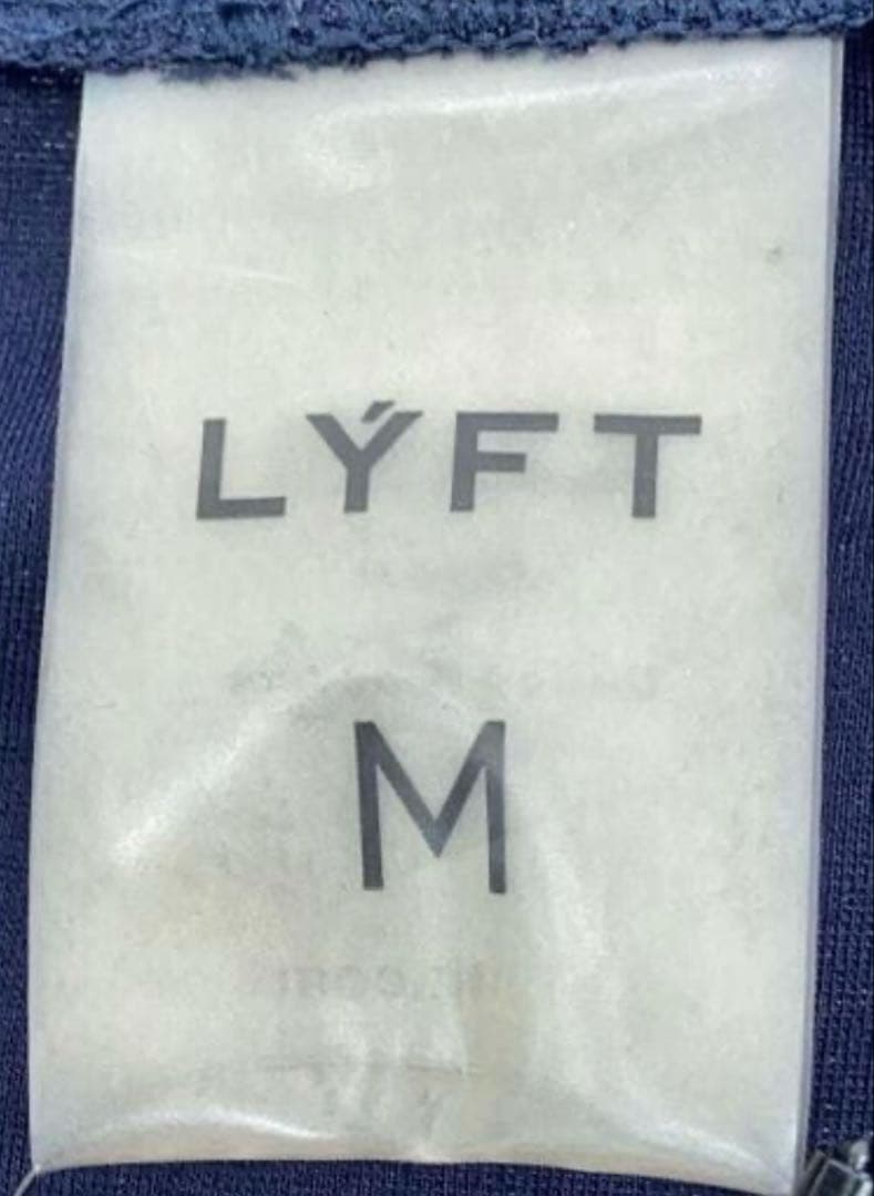 LYFT リフト　パーカー　ネイビー