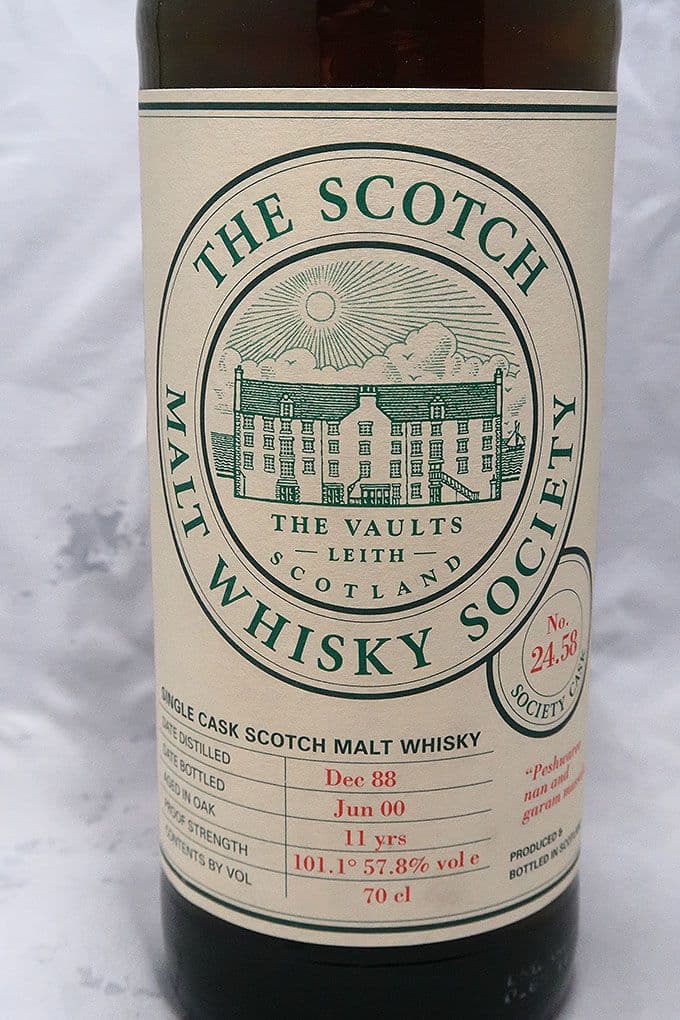 マッカラン１１年 スコッチモルトウィスキーソサエティ（ＳＭＷＳ）24.58