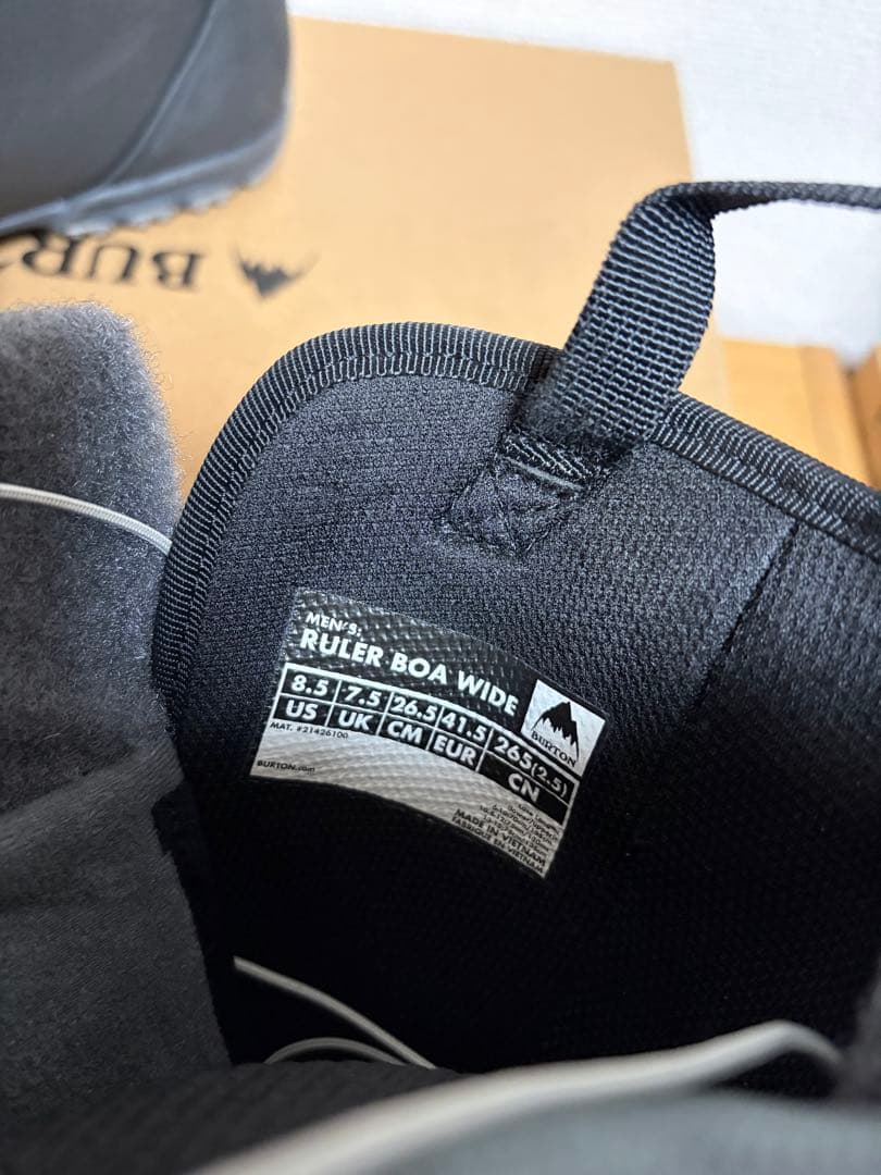 【ゆきやまさん専用】BURTON RULER-WIDE スノーボードブーツ