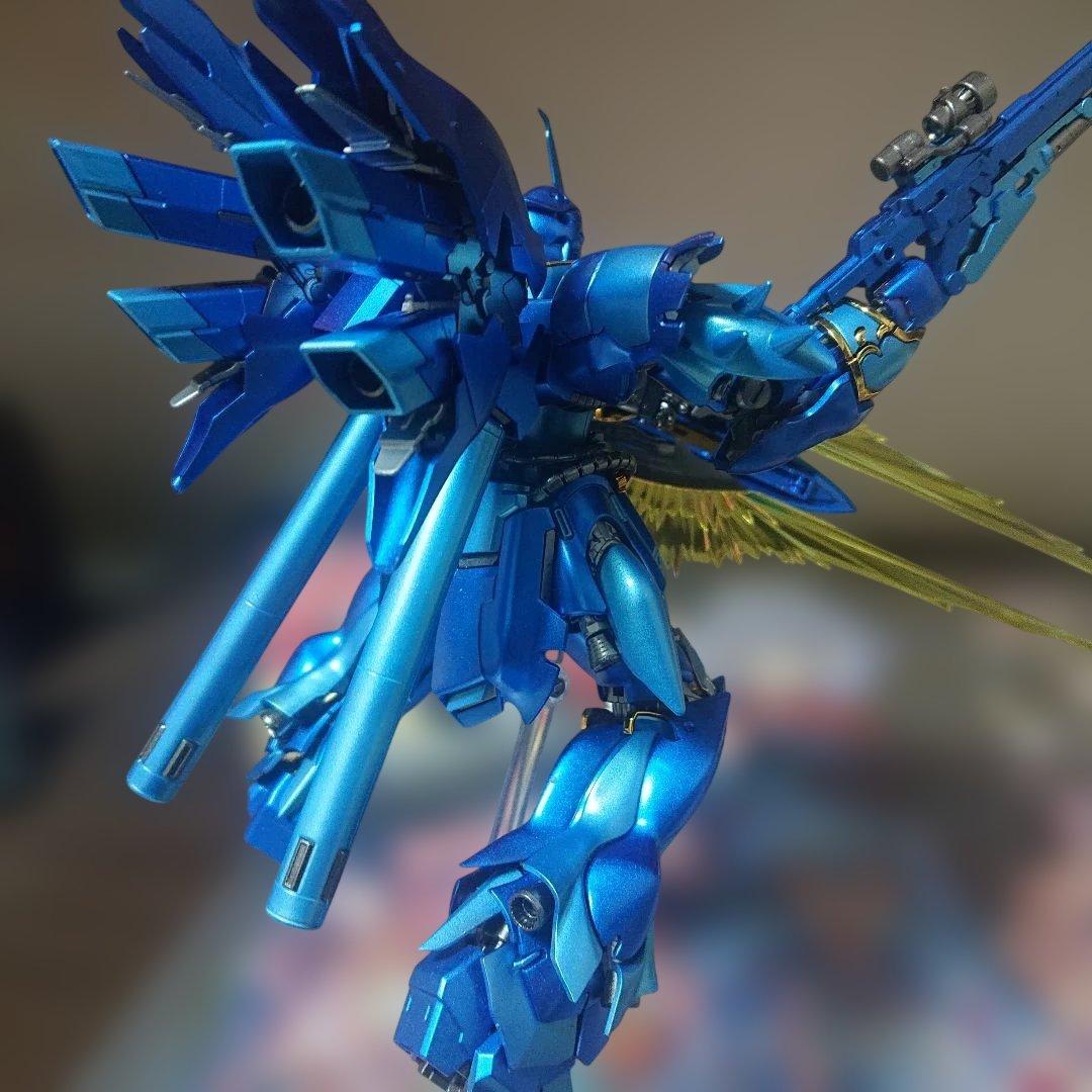 塗装完成品 RG シナンジュ オリジナルカラー